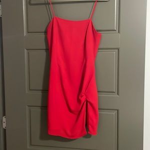 Revolve super down Syrus mini slit dress